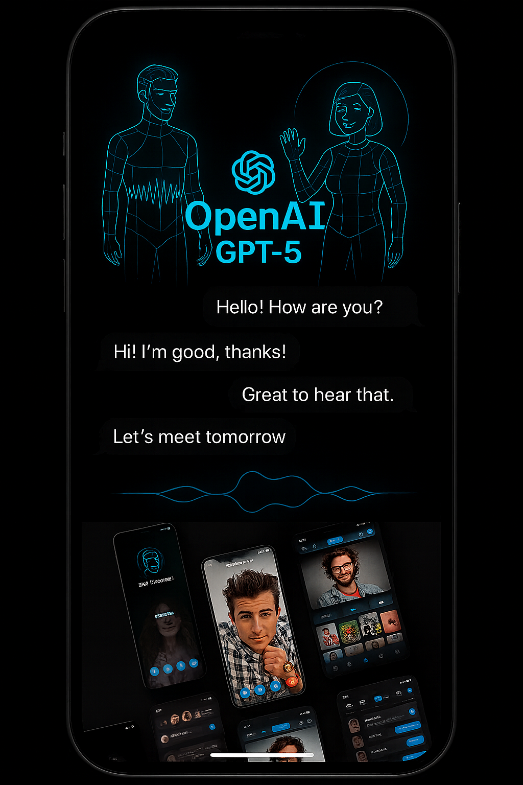 Voxity multi-screen chat experience